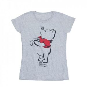 Disney Damen/damen Winnie Puuh Zeichnung Baumwoll-T-Shirt