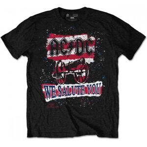 Ac/dc Unisex-Erwachsene We Salute You Stripe T-Shirt