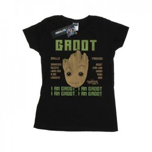 Marvel Womens/ladies Guardians Of The Galaxy Vol. 2 Groot Skills Baumwoll-T-Shirt