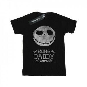 Disney Damen/damen Nightmare Before Christmas Bone Daddy Boyfriend-T-Shirt Aus Baumwolle