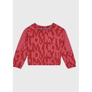 Tommy Hilfiger Sweatshirt KG0KG07125 M Rosa Regular Fit 4Y female