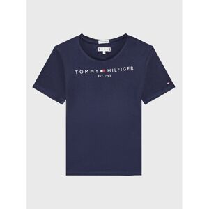 Tommy Hilfiger T-Shirt Essential KG0KG06585 M Dunkelblau Regular Fit 4Y female