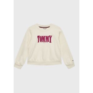 Tommy Hilfiger Sweatshirt Sateen KG0KG06953 Beige Regular Fit 4Y female