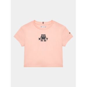 Tommy Hilfiger T-Shirt KG0KG07437 M Rosa Regular Fit 4Y female