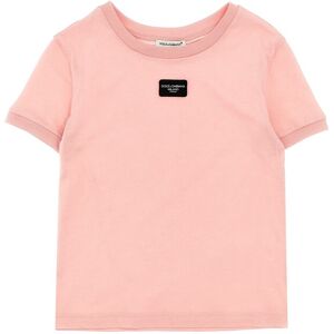 DOLCE & GABBANA Logo T-Shirt - female - Rosa - 10