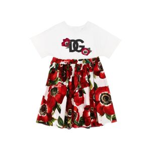 DOLCE & GABBANA Kleid Mit Mohndruck - female - multi - 10