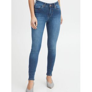 PULZ Jeans 5-Pocket-Jeans Damen, hellblau