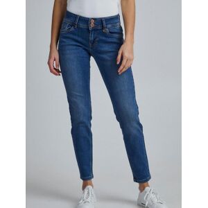 PULZ Jeans 5-Pocket-Jeans Damen, denim