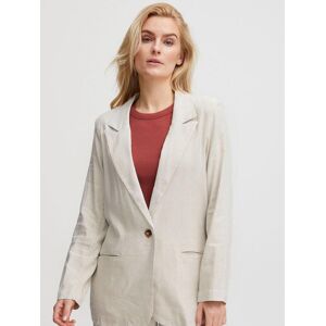 PULZ Jeans Jackenblazer Damen, sand