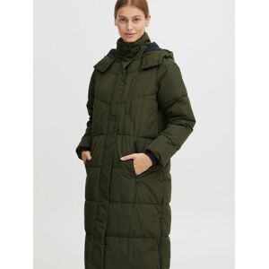 OXMO Winterjacke Damen strukturiert, grün