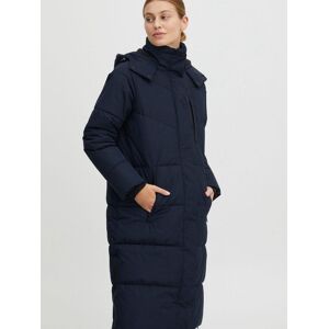 OXMO Winterjacke Damen strukturiert, blau