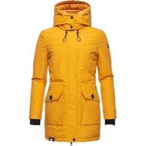 Navahoo Winterjacke Damen Baumwolle, gelb