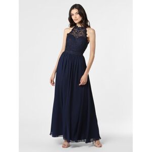 Marie Lund Abendkleid Damen Spitze Rundhals, marine