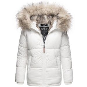 Navahoo Winterjacke Damen, weiß