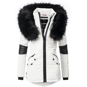 Navahoo Winterjacke Damen, weiß