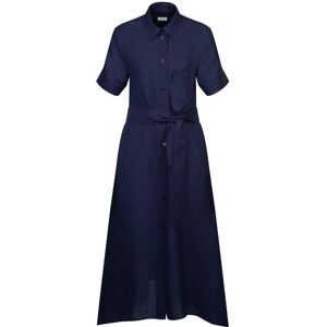 Seidensticker Kleid Damen Leinen, blau