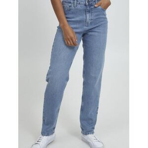 PULZ Jeans 5-Pocket-Jeans Damen Baumwolle, hellblau