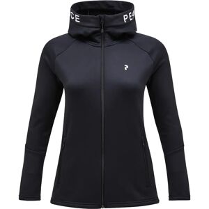 Peak Performance - Rider Zip Hood Midlayer-Jacke Damen schwarz M