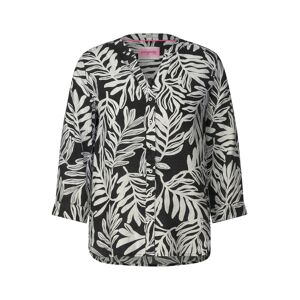 Cecil LINEN_Small Leafs Print Blouse female