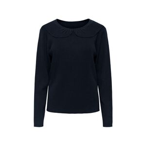 Tchibo Feinstrick-Pullover mit Kragen - blau - female - Size: XL 48/50