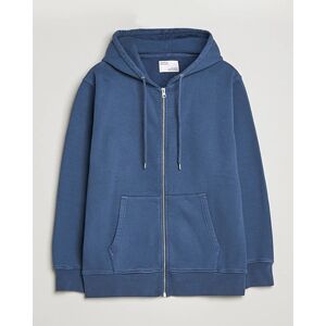 Colorful Standard Classic Organic Full Zip Hood Petrol Blue