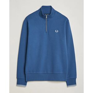 Fred Perry Half Zip Sweatshirt Midnight Blue