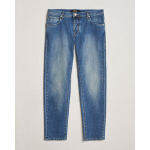 Incotex 5-Pocket Stretch Denim Medium Blue