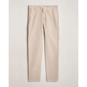 Canali Cotton/Linen Trousers Light Beige