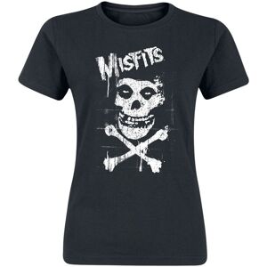 Misfits T-Shirt - Bones - S bis XXL - für Damen - Größe XXL - schwarz  - Lizenziertes Merchandise! - Frauen - female