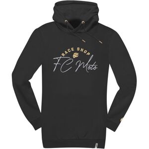 FC-Moto FCM-Sign-D Damen Long-Kapuzensweatshirt - Schwarz - M - female