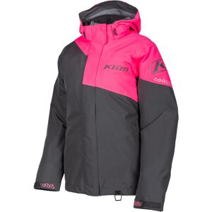 Klim Fuse Damen Snowmobil Jacke - Grau Pink - XS - female