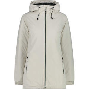 CMP Damen Jacke Long Fix Hood Grau 38