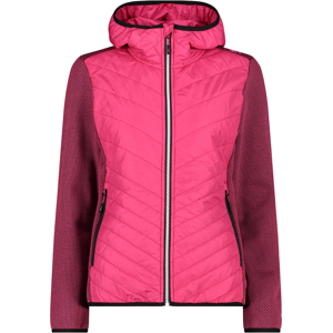 CMP Damen Jacke Hybrid Fix Hood Pink 34