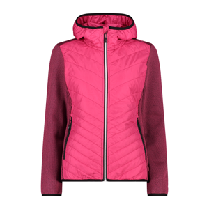 CMP Damen Jacke Hybrid Fix Hood Pink 40