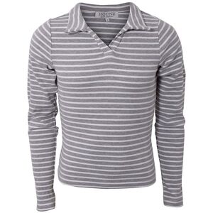 Hound Bluse - Rib Striped - Grau/Weiß - Hound - 18 Jahre (188) - Blusen