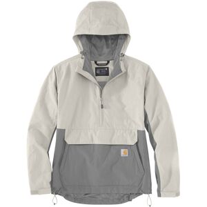 Carhartt Packable Anorak, Textiljacke Damen Hellgrau/Grau L female