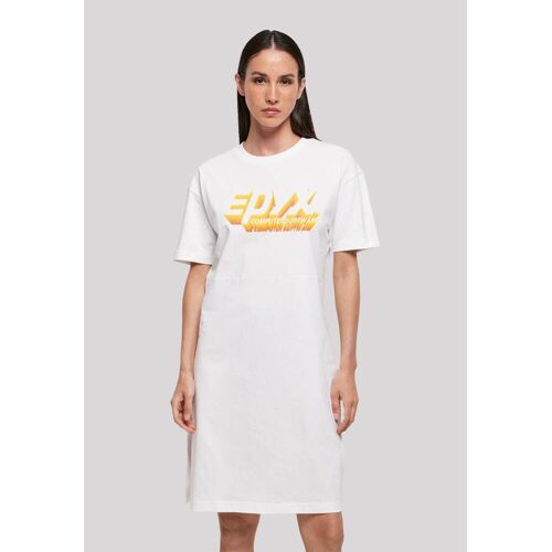 F4nt4stic Shirtkleid F4NT4STIC „EPYX Logo 3D“ Gr. XL, weiß Damen Kleider Freizeitkleider Print