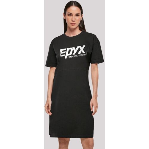 F4nt4stic Shirtkleid F4NT4STIC „EPYX Logo WHT“ Gr. L, schwarz Damen Kleider Freizeitkleider Print