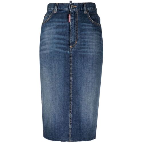 Dsquared2 Jeans-Bleistiftrock – Blau 36/38/42/40 Female