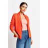 Jerseyblazer RICH & ROYAL Gr. M, rot (cherry tomato) Damen Blazer mit 1-Knop-Verschluss