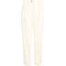 Chinohose TOMMY HILFIGER "RELAXED STRAIGHT CHINO PANT" Gr. 36, N-Gr, beige (classic_beige) Damen Hosen Gerade mit Logostickerei