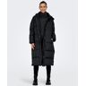 Steppmantel ONLY "ONLALICE DOWN COAT OTW" Gr. L (40), schwarz (black) Damen Mäntel Übergangsmäntel