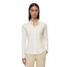 Blusenshirt MARC O'POLO "aus LENZING™ ECOVERO™" Gr. XS, weiß (offwhite) Damen Shirts Blusenshirts