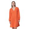 Sommerkleid MARC O'POLO "aus LENZING™ ECOVERO™" Gr. 40, Normalgrößen, orange Damen Kleider Freizeitkleider