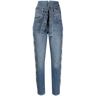 Philipp Plein Taillenhohe Jeans - Blau 27 Female