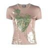 Diesel T-Uncutie-Long-G4 T-Shirt - Nude XS/S/M/L/XL/XXS Female