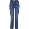 FRAME Taillenhohe Skinny-Jeans - Blau 24/25/27/28/29/30/31/32 Female