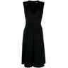 Versace sleeveless fluted dress - Schwarz 36/38/40/42/44 Female