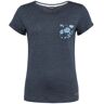 Chillaz Leichtes angenehmes Damen T-Shirt. Farbe: Blau / Größe: 42