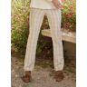 Avena Bequembundhose Sommerkaro - Beige kariert - female - Size: 22